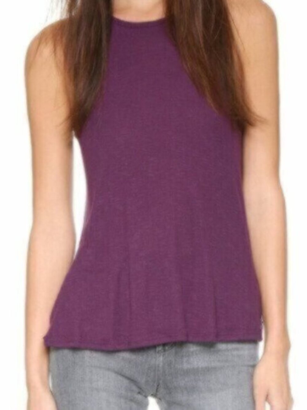 Free People Long Beach Ribbed Tank - Picture 3 of 4
